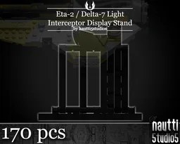 Eta-2 / Delta-7 Light Interceptor Display Stand