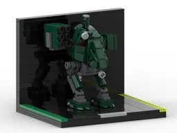 Mini scale Metal Gear D Fight from Metal Gear 2: Solid Snake (1990)