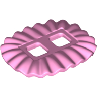 Lego Minifig Hipwear Ruffled Ballerina Tutu [Plain] / Bright Pink