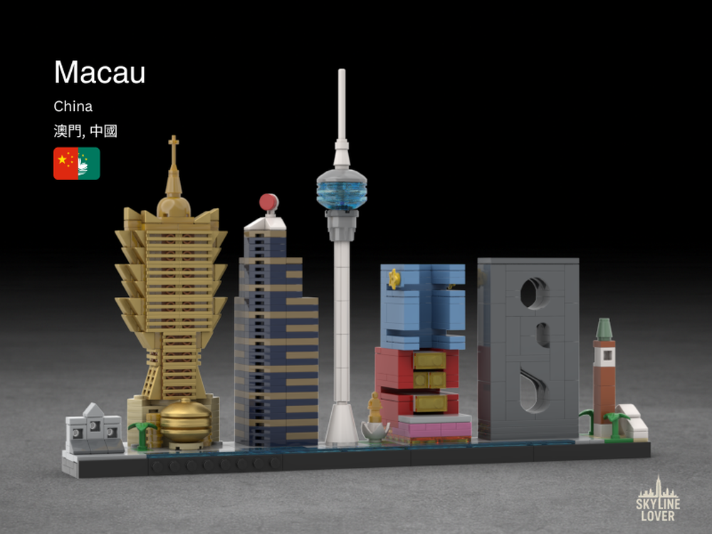 Lego Macau Skyline