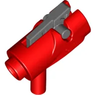 Launcher, Weapon Gun / Blaster / Shooter Mini with Dark Bluish Gray Trigger [Complete Assembly]