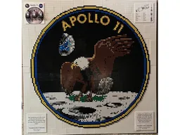 Apollo 11 Patch Mosaic