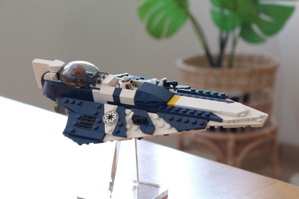 Lego Plo Koon's Delta 7 starfighter (75333 MOD)