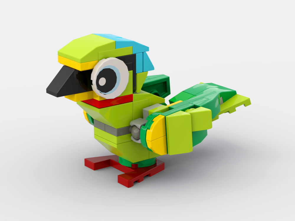 Lego Bird - Taiwan barbet