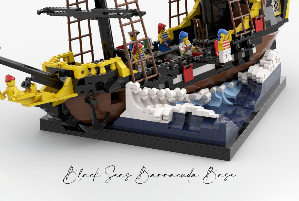 Lego Black Seas Barracuda Base