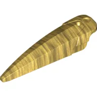 Large Figure Limb Cover / Claw / Spike Large with Axle / Pearl Gold