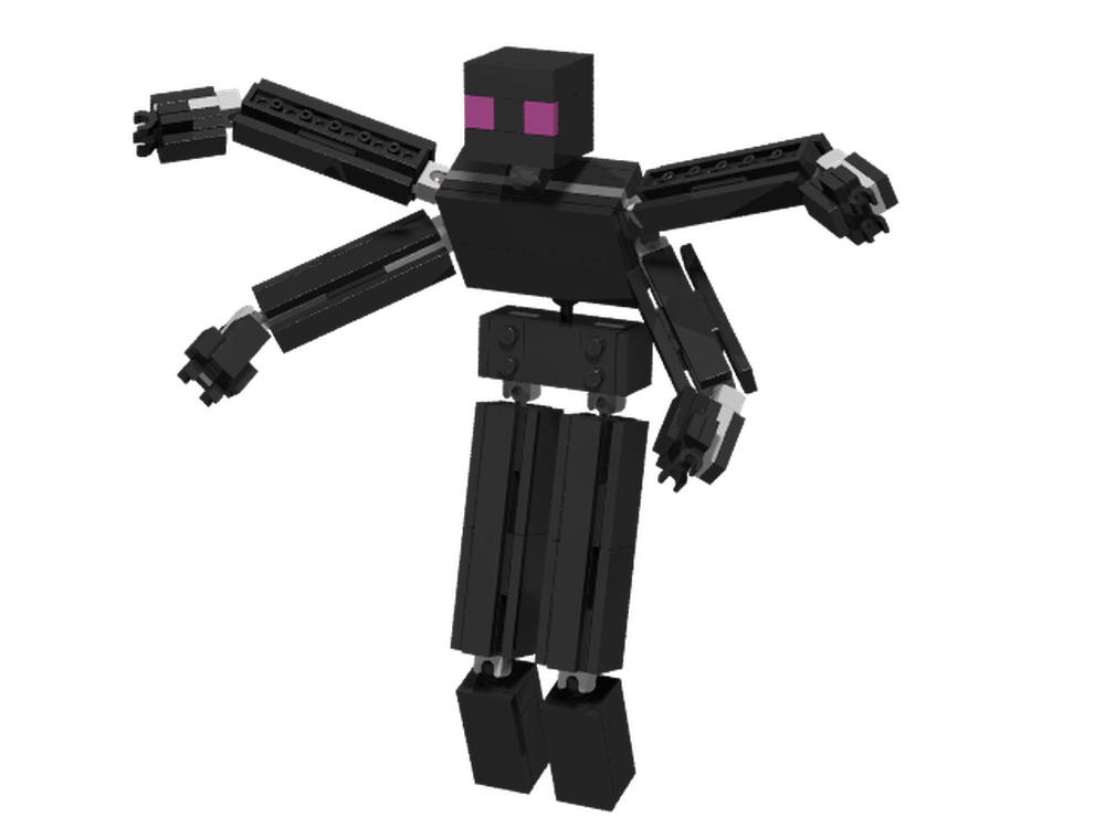 Lego MUTANT ENDERMAN!!! Updated Version