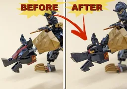 QUICK FIX | Imperial Hound (replacement head) | LEGO® Ninjago® 71790