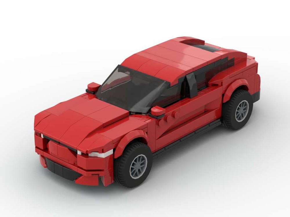 Lego Built Tough Mustang Mach E - Red