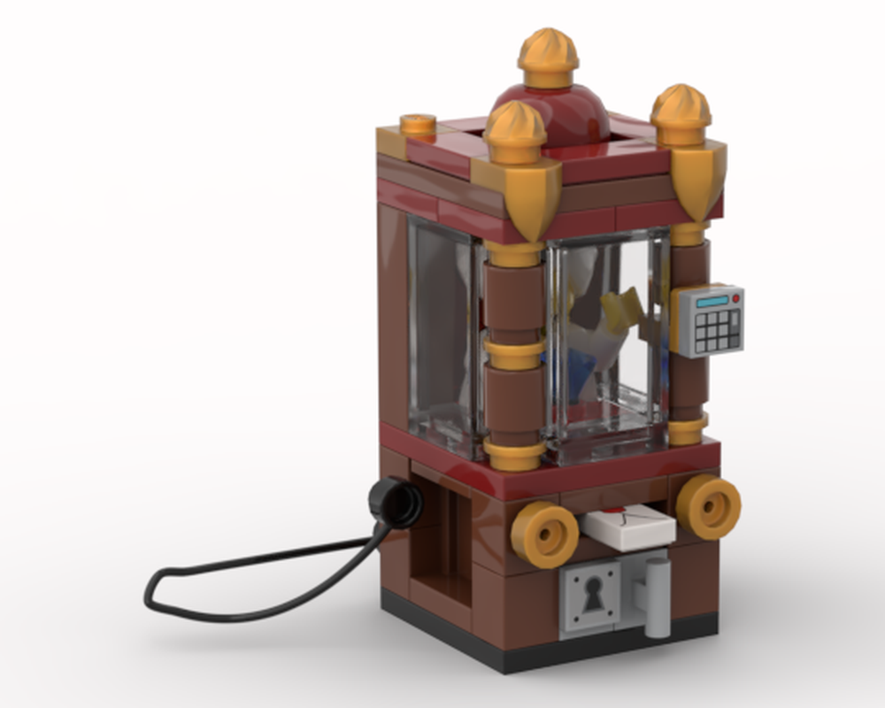 Lego Zoltar (Big Movie) inspired Fortune Teller Arcade Machine