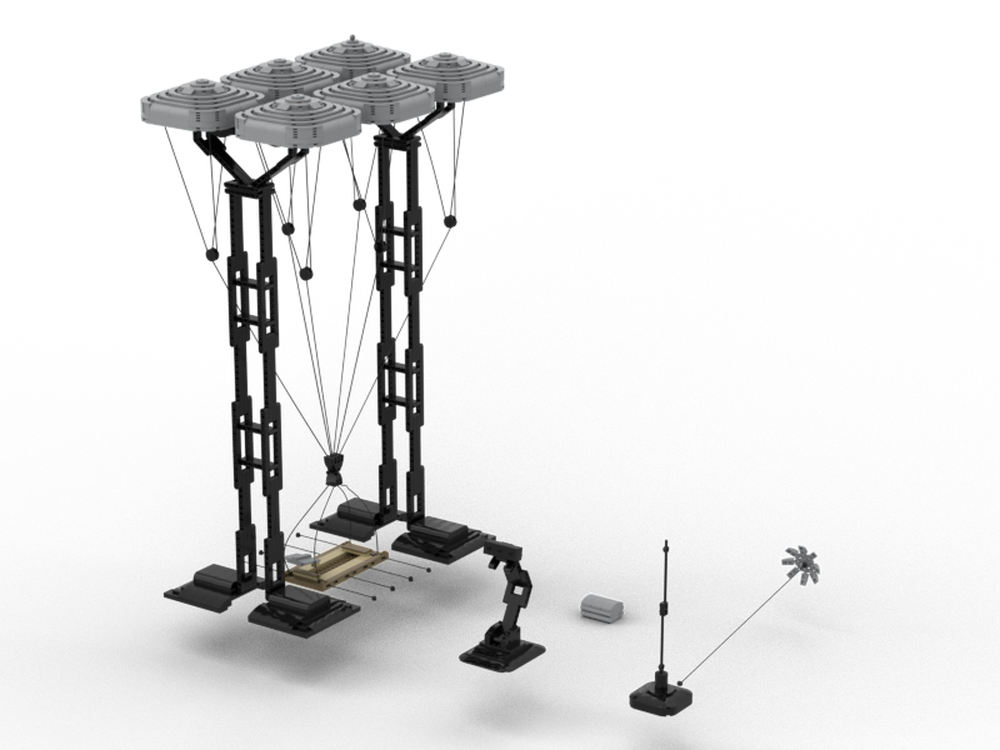 Lego M56 Parachute Rig