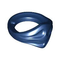 Minifig Neckwear Bandana (Ninjago) / Dark Blue
