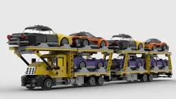 Car transport truck