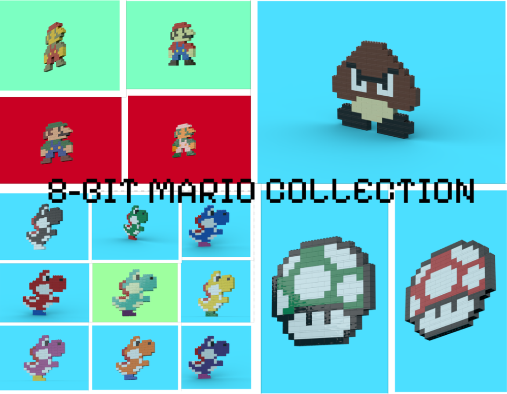 Lego Classic Mario 8Bit Collection
