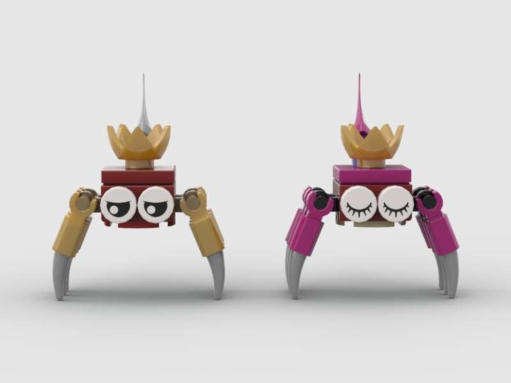 Lego Prince and Princess Scorpion Monster