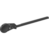 Lego Rip Cord, Rhotuka, 12L with Connector Block 1 x 3 x 5 / Black