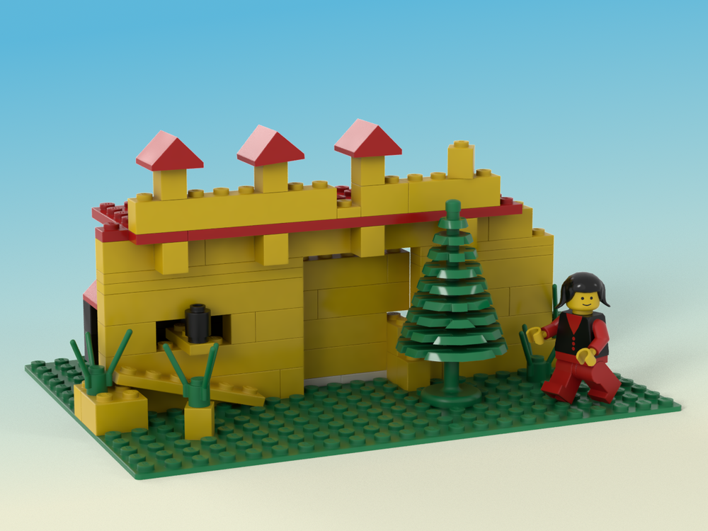 Lego 6365 Ancient city walls with secret passage