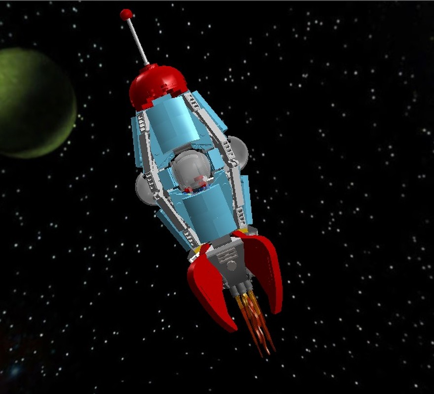 Lego Classic spaceship