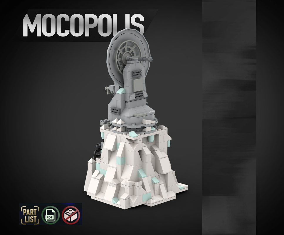 Lego SW Disc Turret on Hoth
