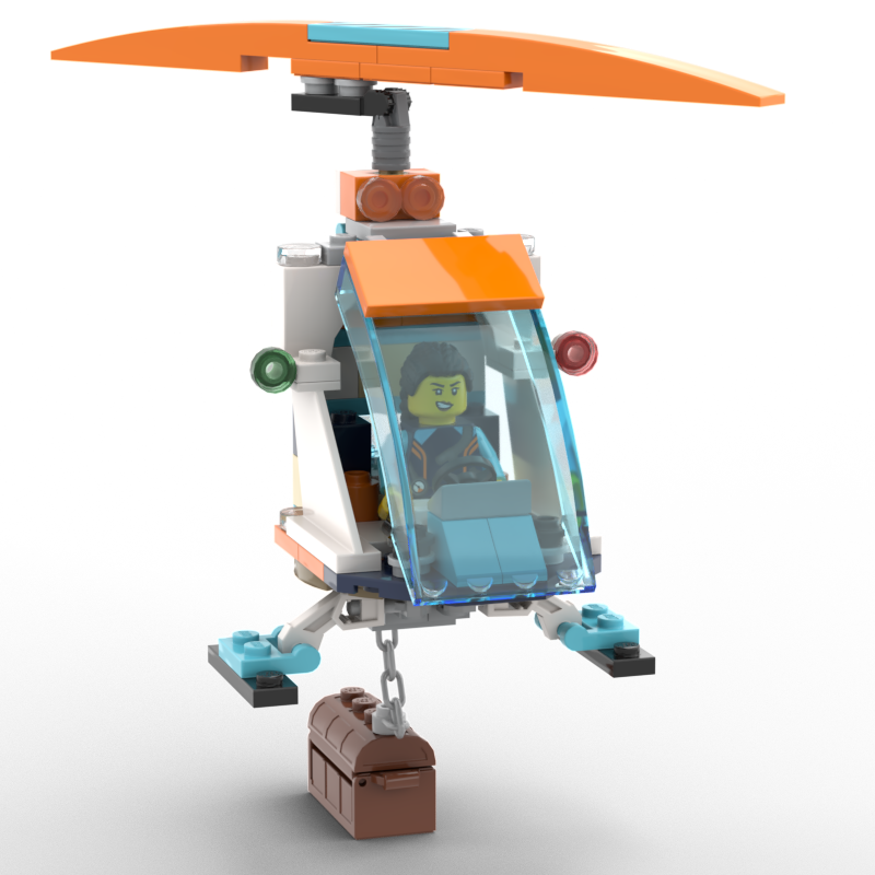Lego 60377-Helicopter