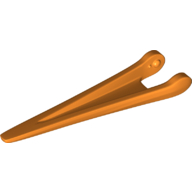 Lego Animal Body Part, Dinosaur, Quetzalcoatlus Lower Beak/Jaw / Orange