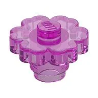 Plant, Flower 2 x 2 - Round [Open Stud]