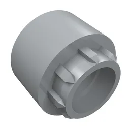 Technic Driving Ring Extension, 8 Ridges / Light Bluish Gray