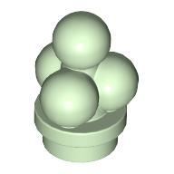 Lego Food Ice Cream Scoops / Light Green