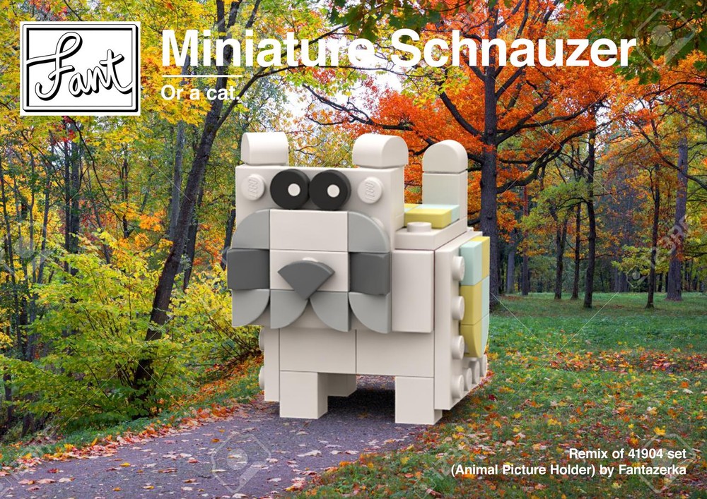 Lego Miniature Schnauzer