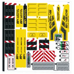 Sticker Sheet for Set 42108-1 / [No Color/Any Color]