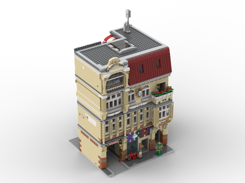 Lego Karls Galerie - Karl's Art Gallery