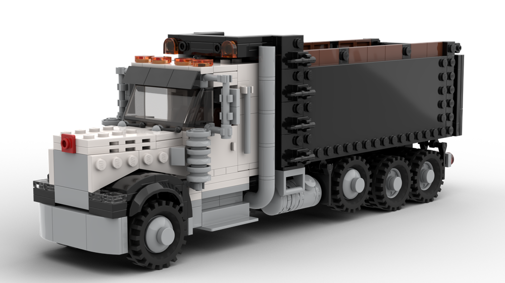 Lego Kenworth W900 Triaxle Dump Truck