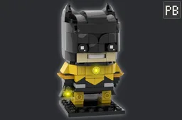 Yellow Lantern Bat-Man Brickheadz