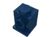 Brick Special 1 x 1 with Headlight / Dark Blue