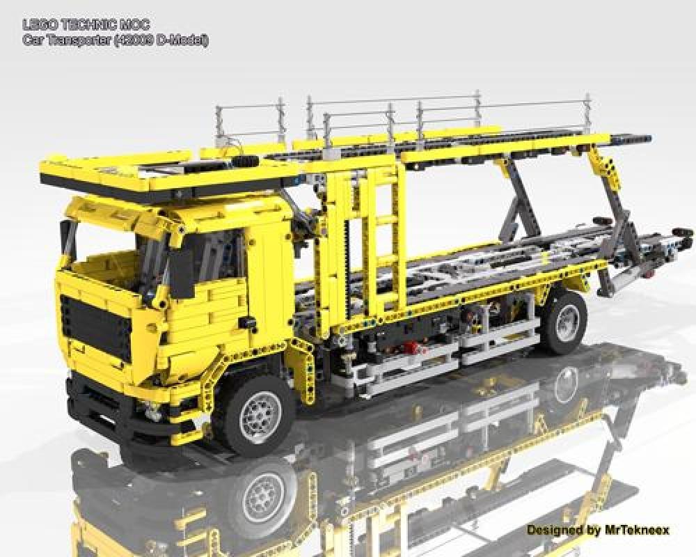 Lego Car Transporter (42009 D-Model)