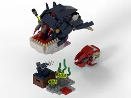 Monkfish and nautilus (31088)