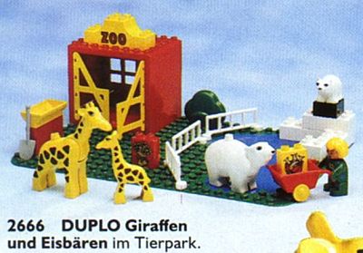Lego Savannah and Polar Animals (Mini Zoo)