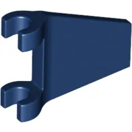 Flag 2 x 2 Trapezoid with Flared Area between Clips / Dark Blue