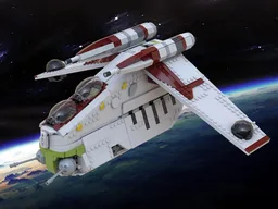 LAAT Republic Gunship - the Clone Wars