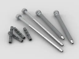 Nails, dowels and screws