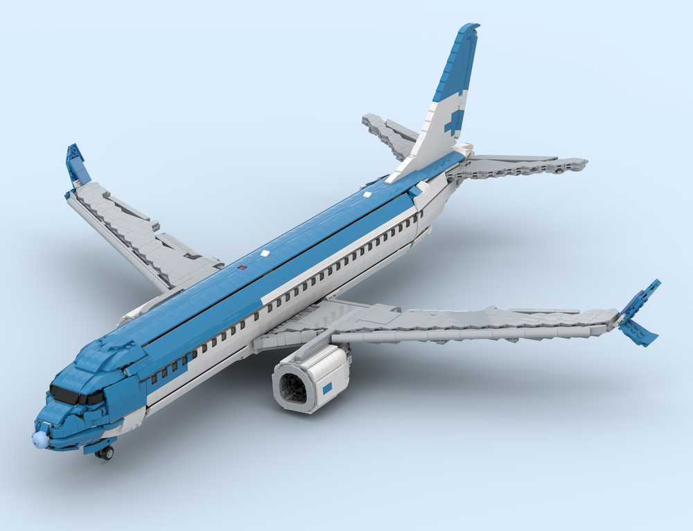 Lego Boeing 737 max 8 - Aerolineas Argentinas
