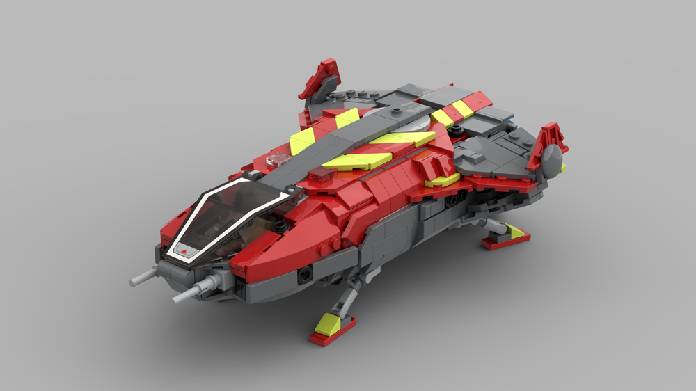 Lego Nakoval StarFish-R Search and Rescue Shuttle