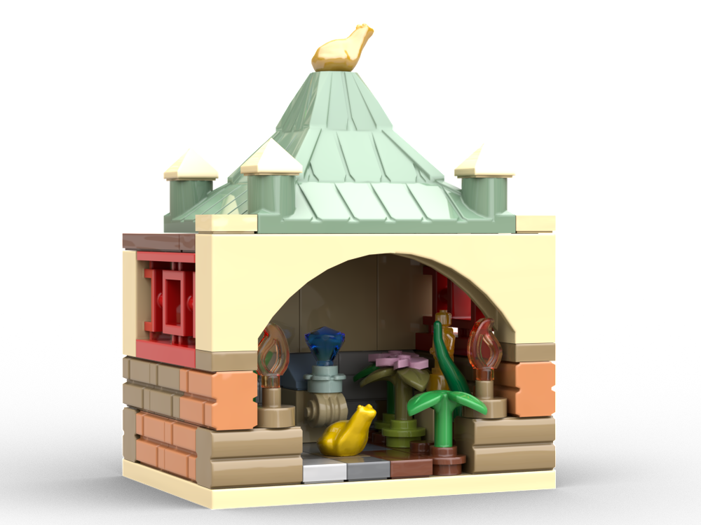 Lego Frog Garden