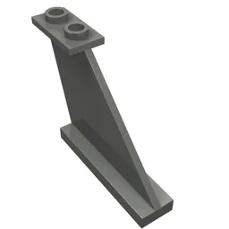 Wing, Tail 4 x 1 x 3 / Dark Bluish Gray
