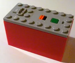 Electric 9V Battery Box Power Functions (Non-Rechargeable) with Red Bottom
