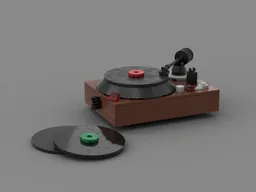 Lego record player (turntable)