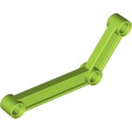 Lego Technic Link 1 x 9 Bent (6 - 4) / Lime