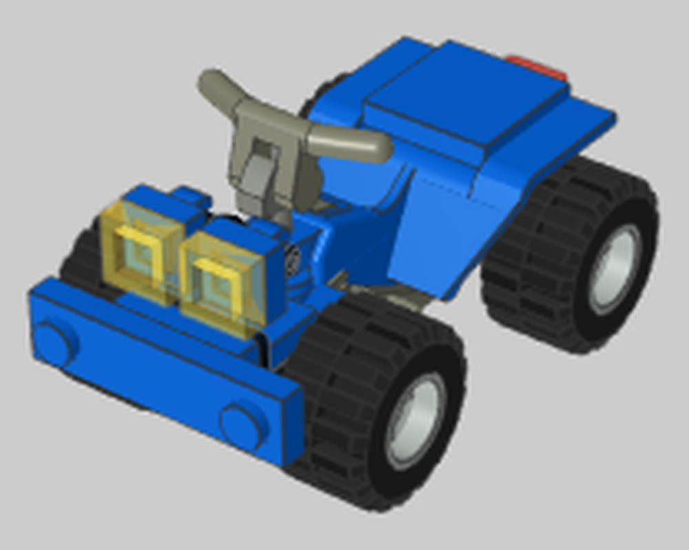 Lego 1980s style Quad