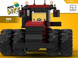 Case 8 wheels articulate