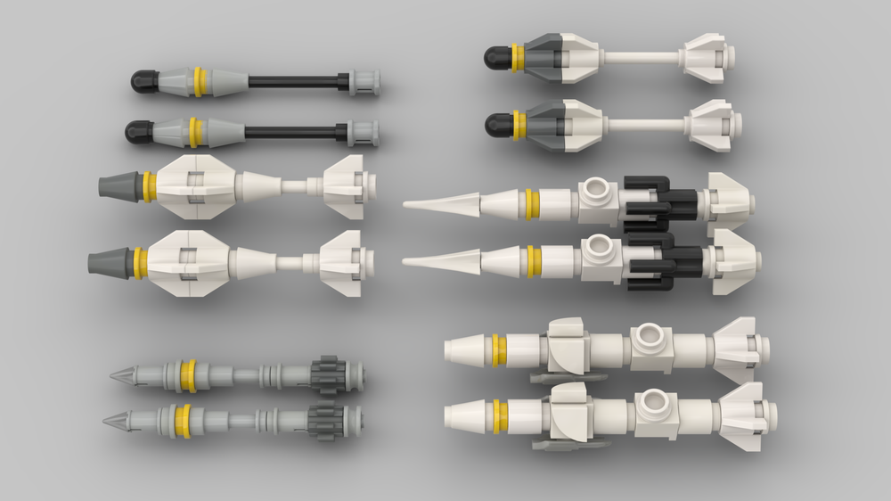 Lego Air to air missiles